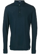 DRUMOHR - Long Sleeve Polo Shirt With Logo