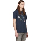 Nudie Jeans Navy Logo Boy Roy T-Shirt