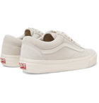 Vans - OG Old Skool LX Leather-Trimmed Suede Sneakers - Men - Off-white