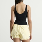 TALA Women's SkinLuxe Contrast Piping Vest in Shadow Black