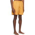 Stussy Yellow Stock Water Swim Shorts