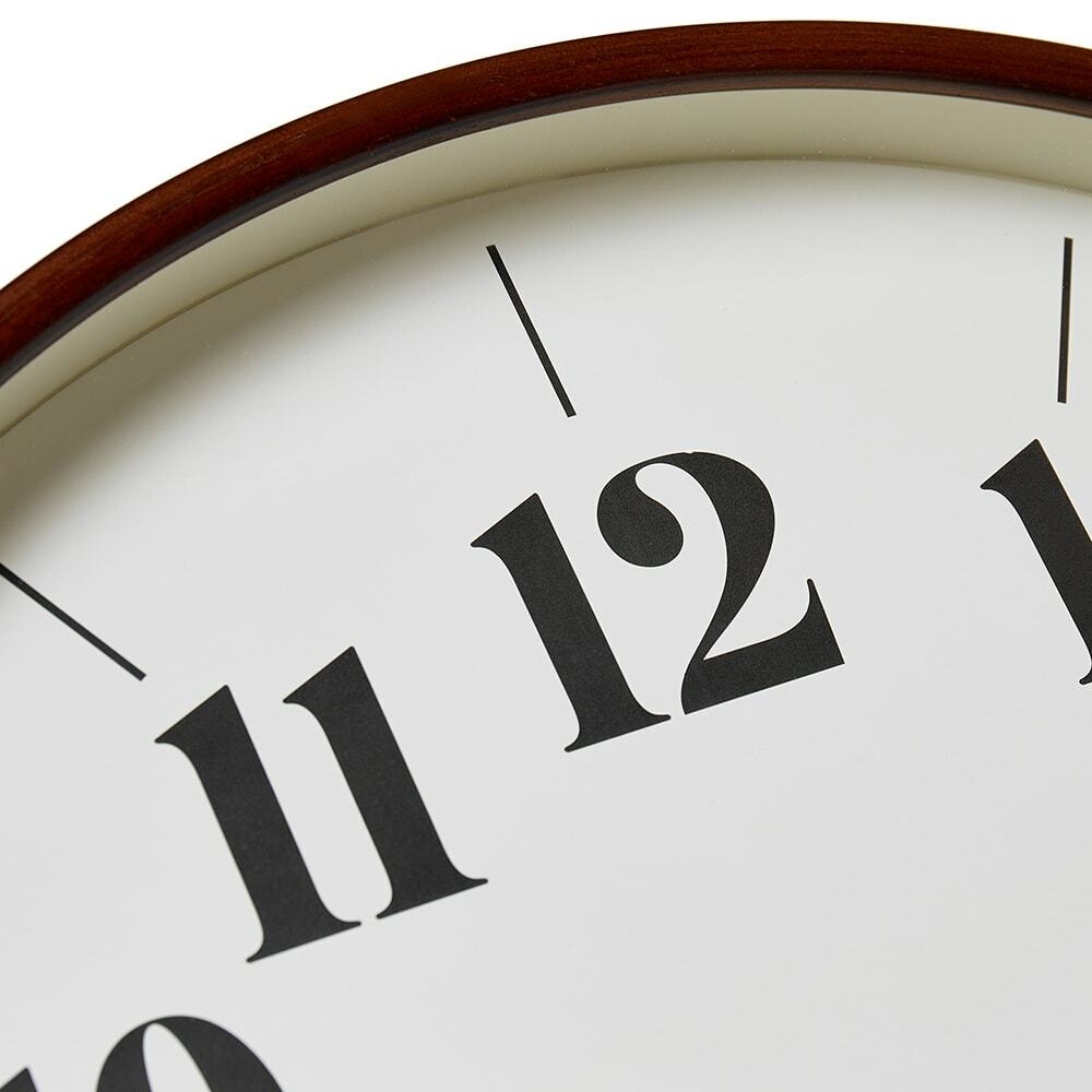 Newgate Clocks Hopscotch Wall Clock in Dark Plywood