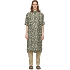 Fendi Green FF Camo Kaftan