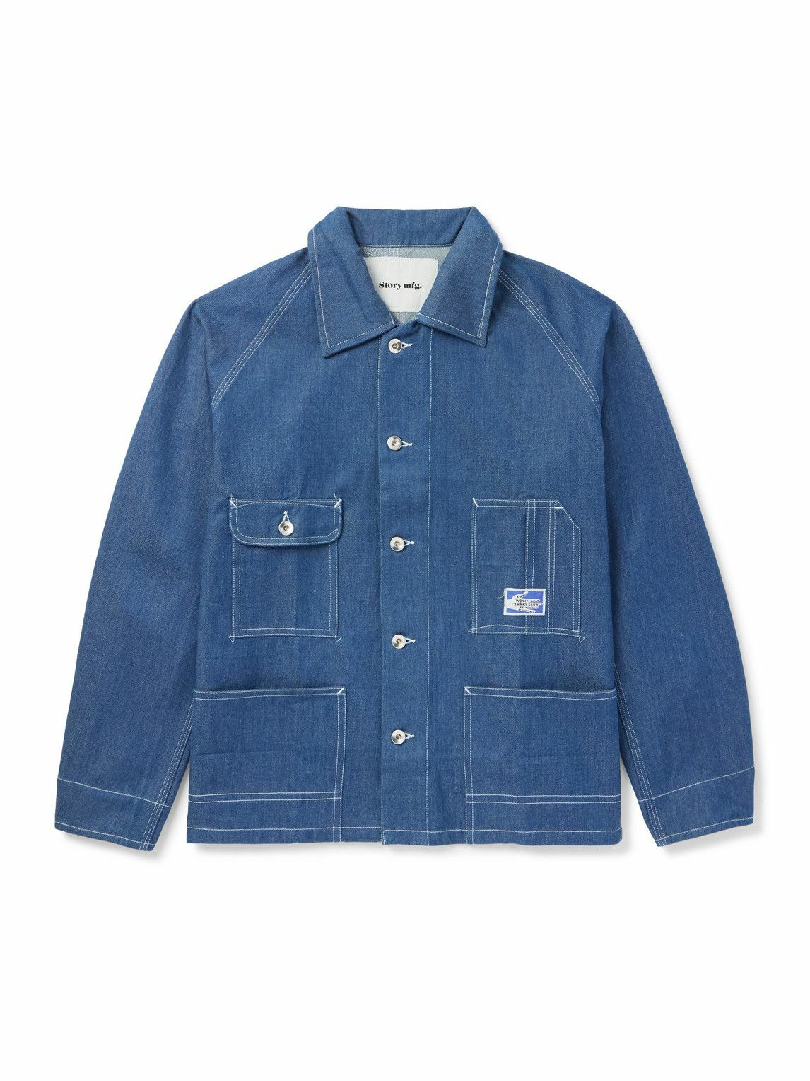 STORY mfg. Navy Rambler Jacket Story Mfg.