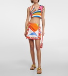 Pucci - Printed cotton crop top