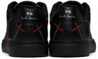 PS by Paul Smith Black Rex Multi Abstract Sneaker
