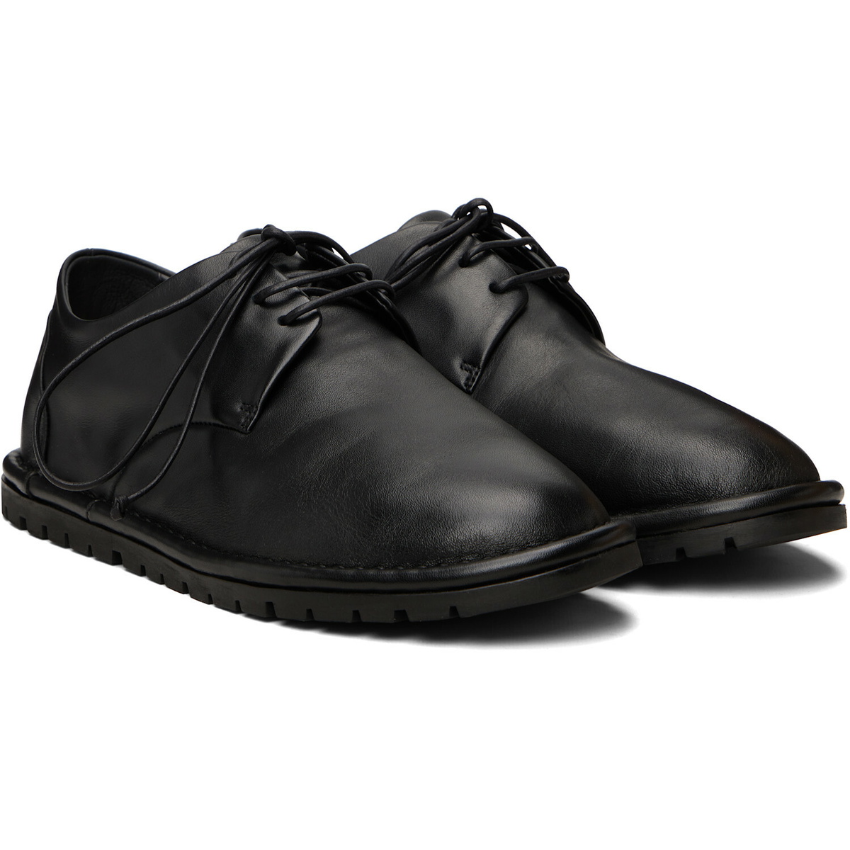 Marsèll Gomme Black Sancrispa Leather Derbys