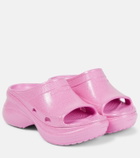 Balenciaga x Crocs™ platform slides