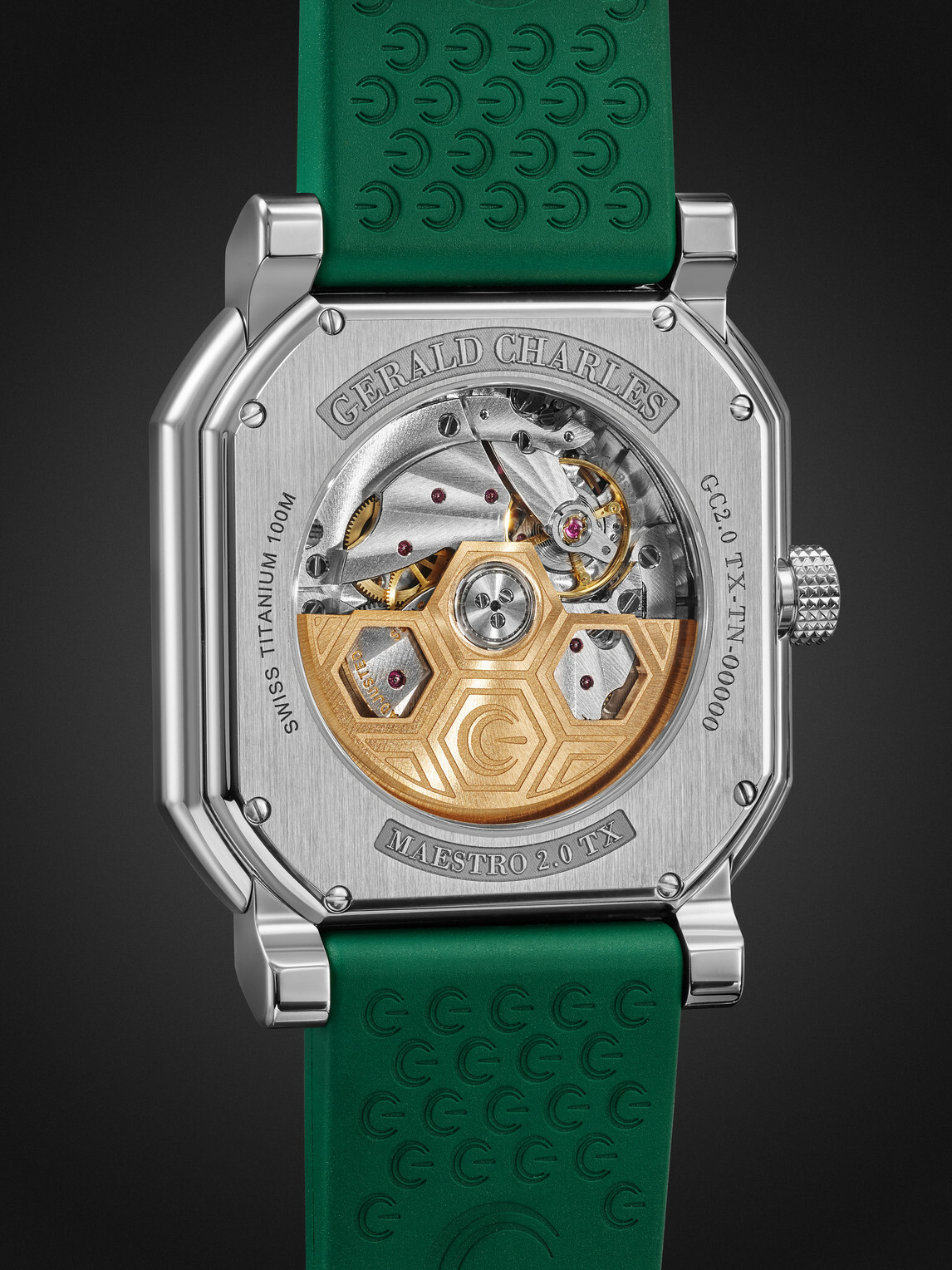 Gerald Charles - Maestro GC Sport Limited Edition Automatic Chronograph Titanium Watch, Ref. GC2.0-TX-TN-02
