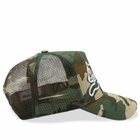 ICECREAM Men's Running Dog Woodland Trucker Cap in Camo 
