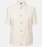 Loro Piana Linen and wool shirt