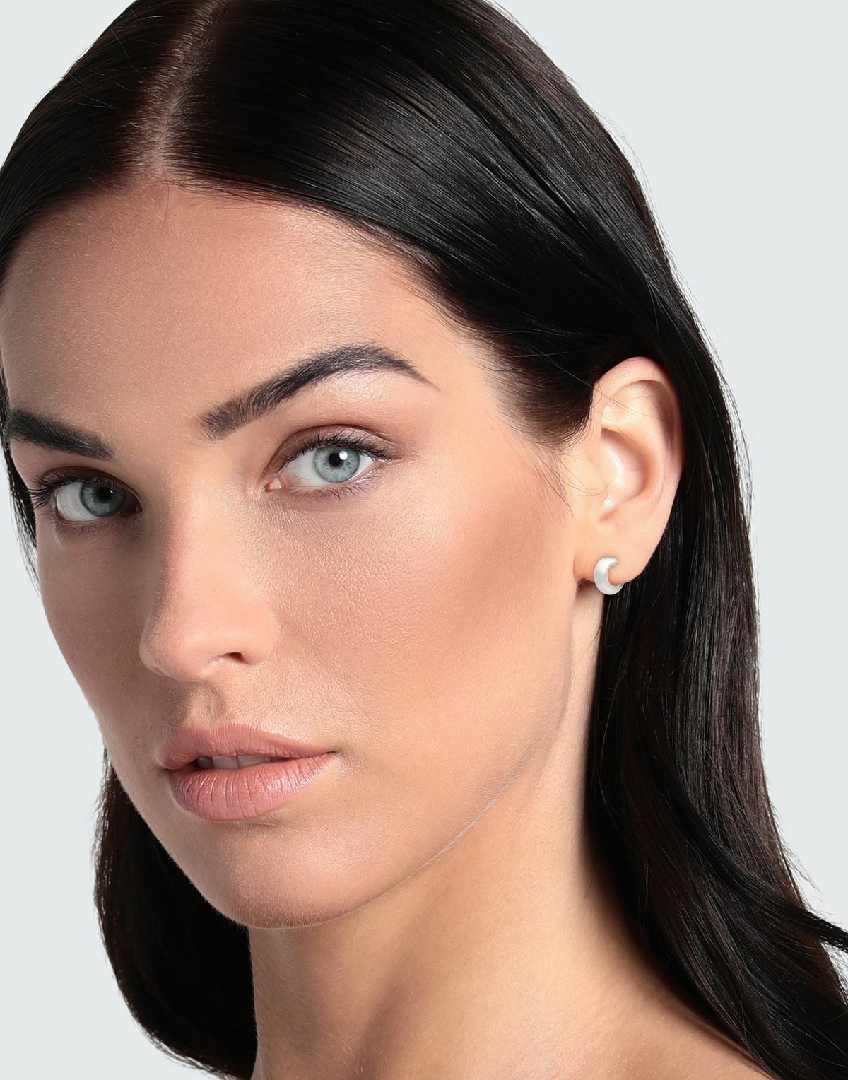Mcqueen Womens Single Earring in Silver