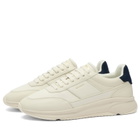 Axel Arigato Men's Genesis Neo Leather Runner in Off White/Blue