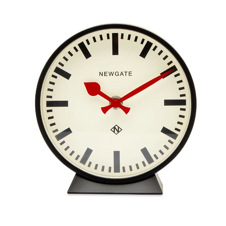 Photo: Newgate Clocks M Mantel Railway Clock in Black