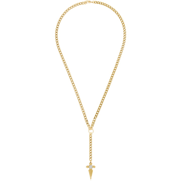 Photo: IN GOLD WE TRUST PARIS SSENSE Exclusive Rosary Necklace