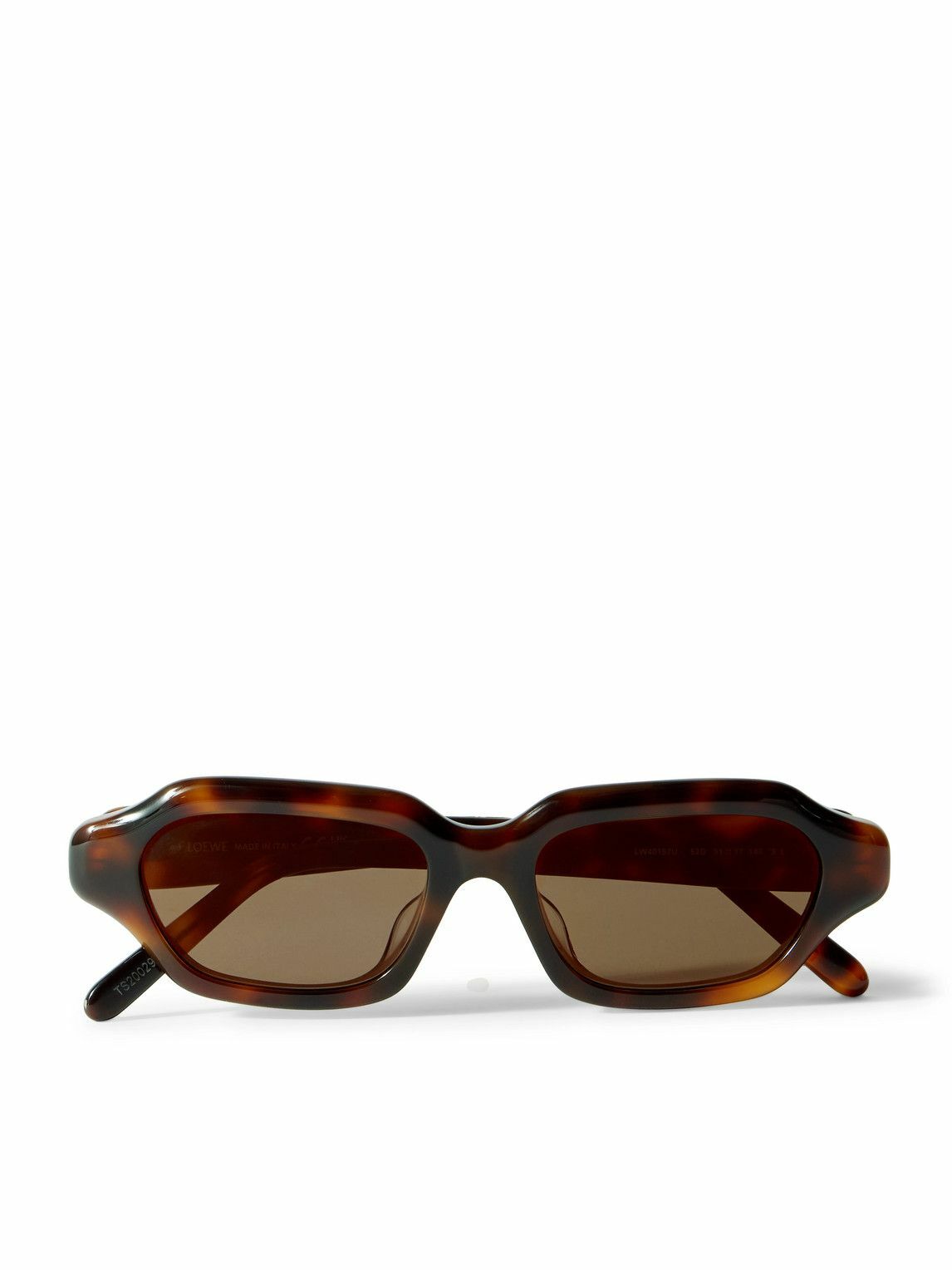LOEWE - Square-Frame Tortoiseshell Acetate Sunglasses Loewe display picture 3