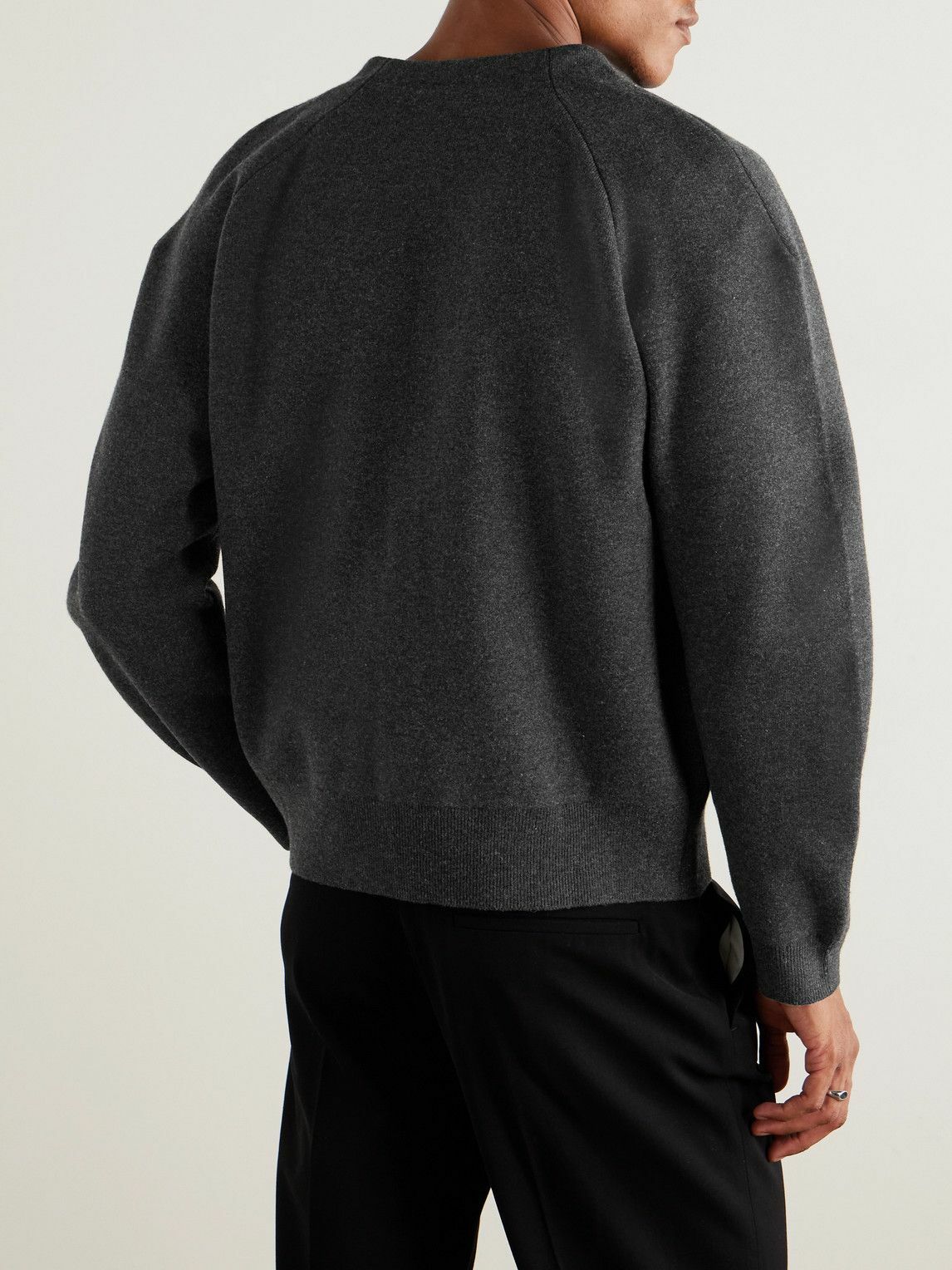 Amomento - Knitted Cardigan - Gray