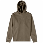 Fear of God ESSENTIALS Relaxed Logo Popover Hoodie in Wood