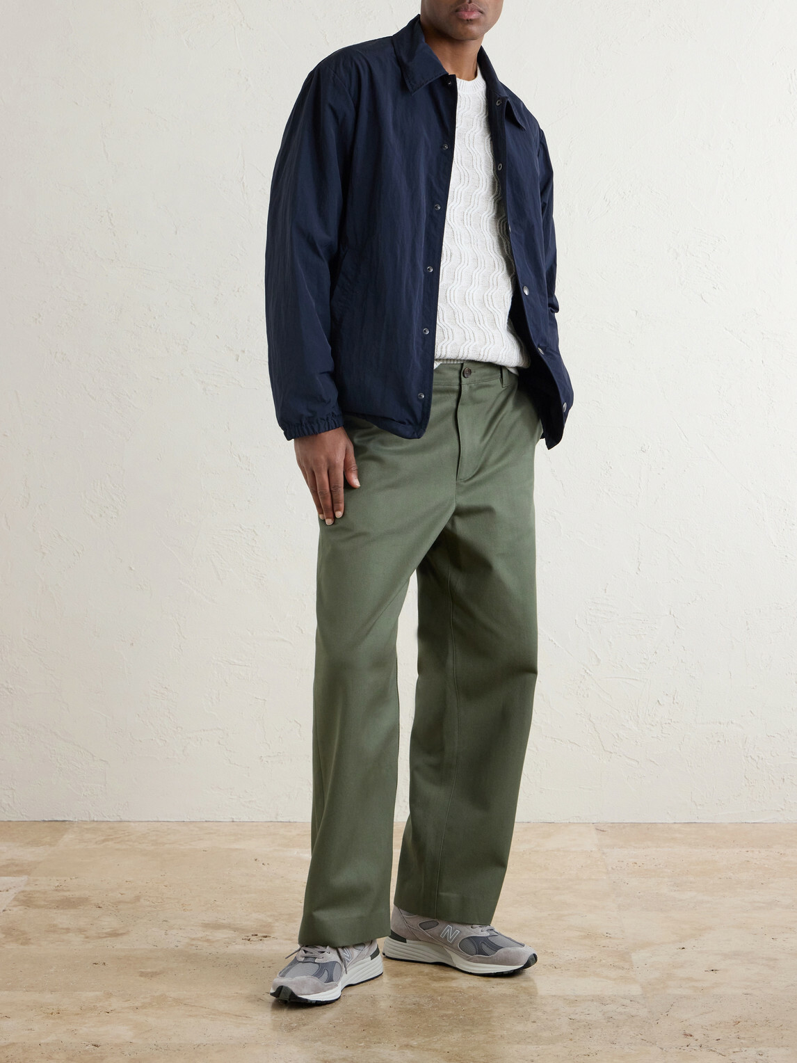 Aimé Leon Dore - Straight-Leg Cotton-Canvas Trousers - Green