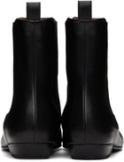 Marsèll Black Miniblocco Beatle Chelsea Boots