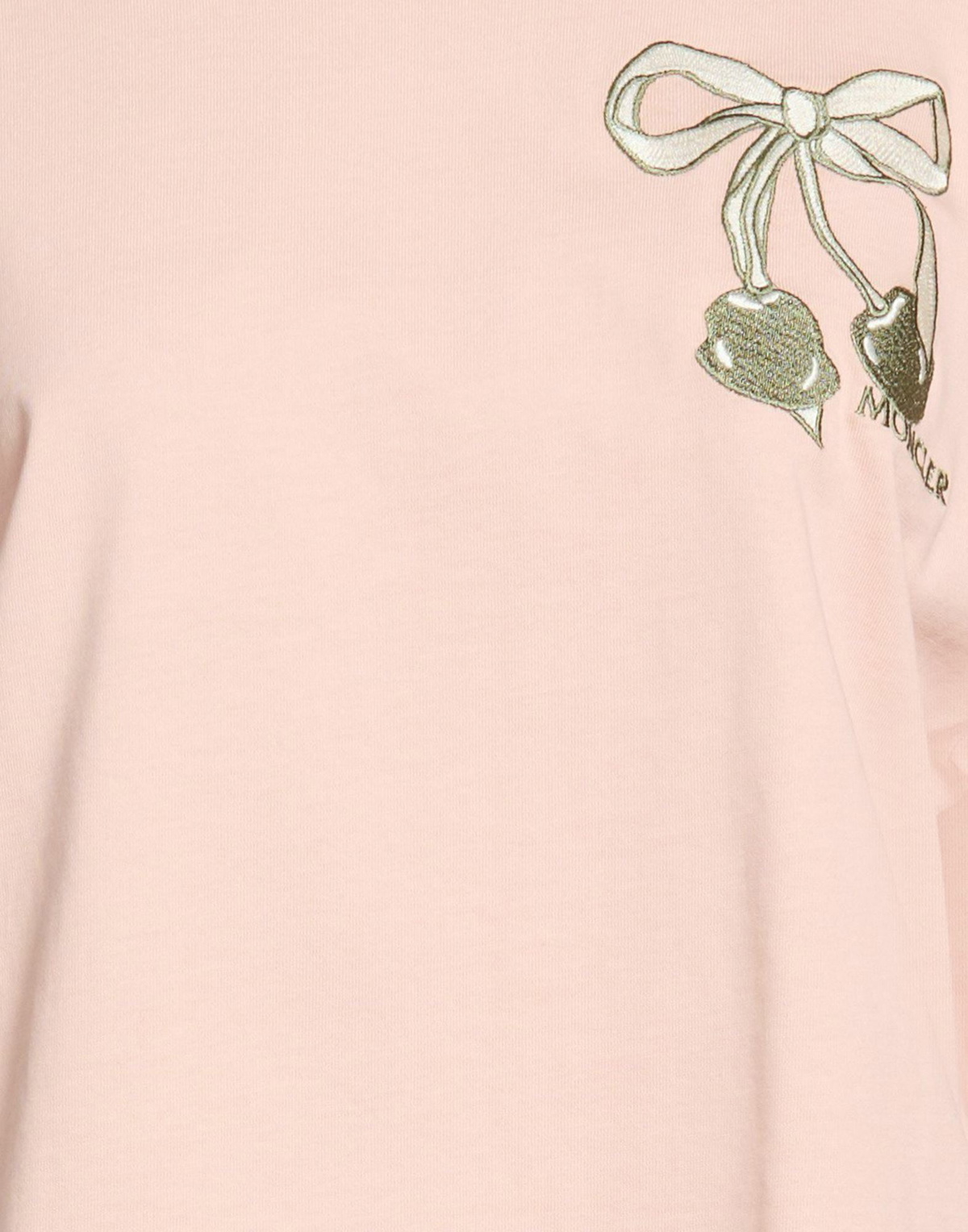 Moncler Womens T-shirt in Pink