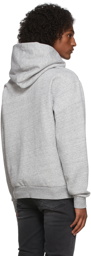 Acne Studios Heather Grey Fleece Hoodie