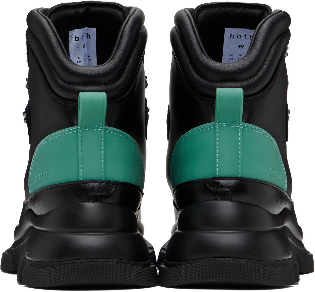 both Black Gao EVA Hiking Boots
