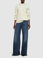 VICTORIA BECKHAM - Collar Detail Wool Sweater