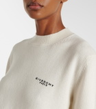 Givenchy Logo wool and cashmere sweater