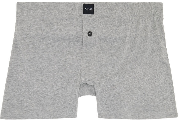 Photo: A.P.C. Gray Cabourg Boxers