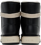 AMIRI Black Malibu Hi Boots