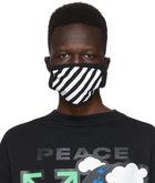Off-White Black & White Diag Mask