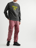 Moncler Genius - 2 Moncler 1952 Logo-Flocked Cotton-Jersey Sweatshirt - Gray