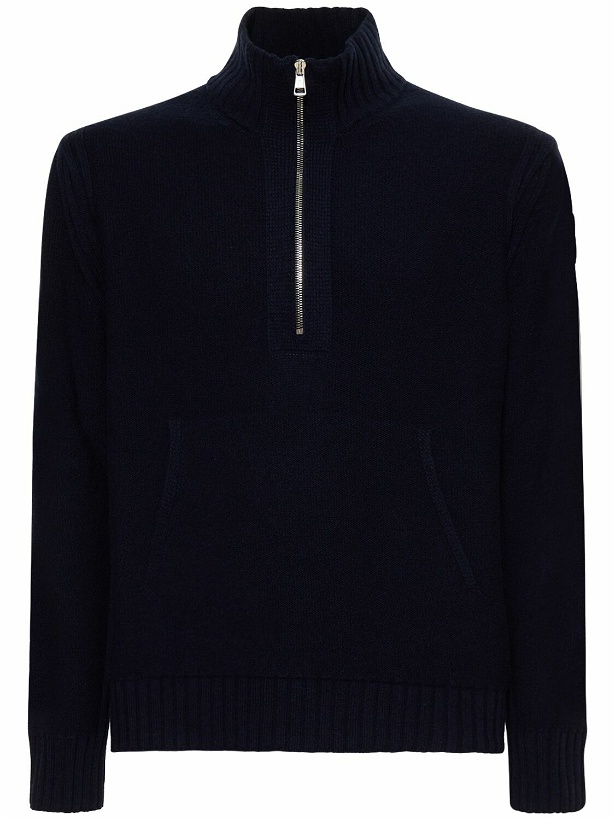 Photo: MONCLER - Carded Wool Sweater