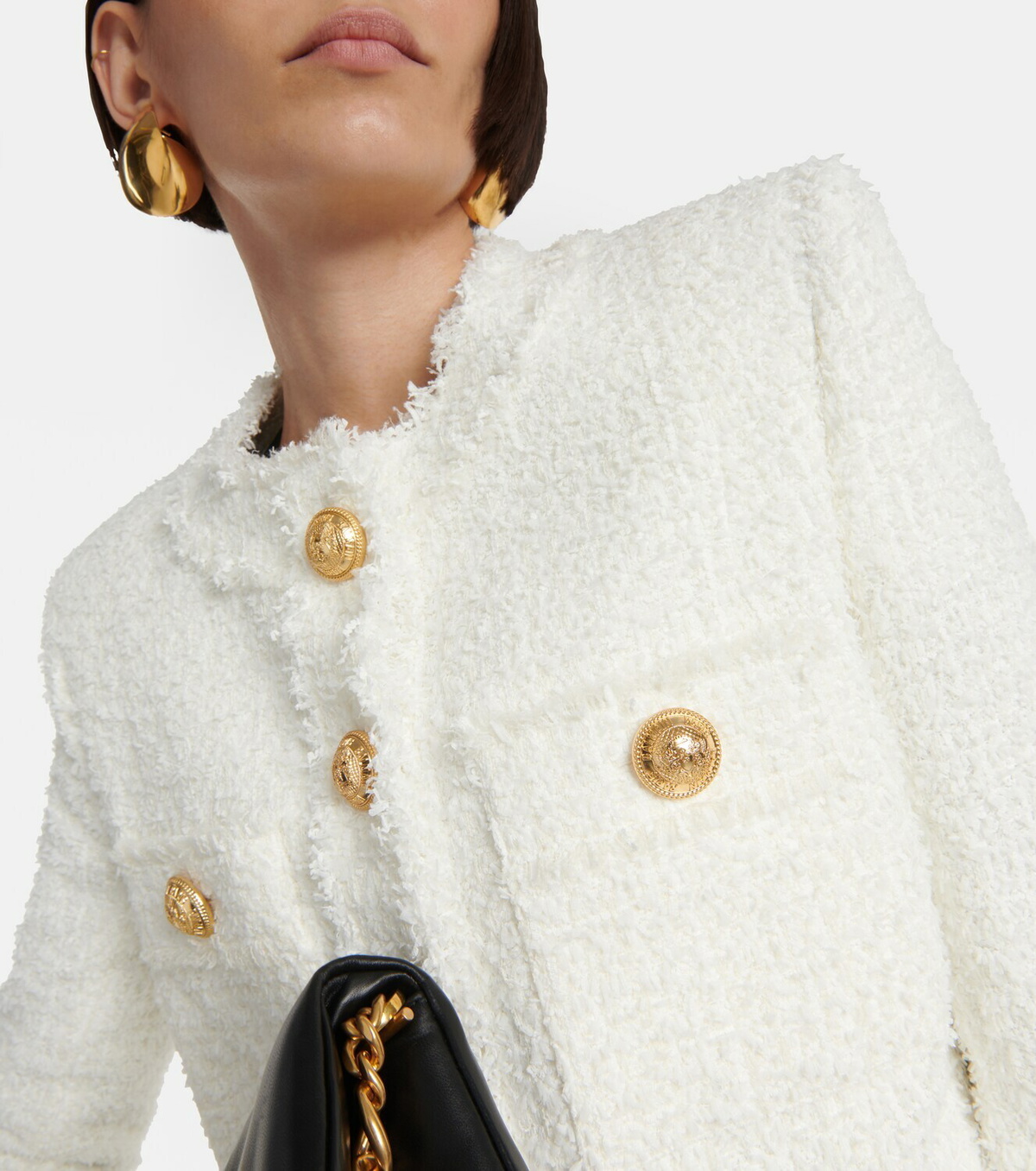 Balmain Embellished tweed jacket Balmain