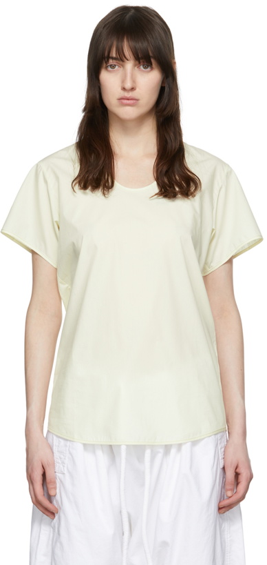 Photo: LEMAIRE Yellow Cotton T-Shirt