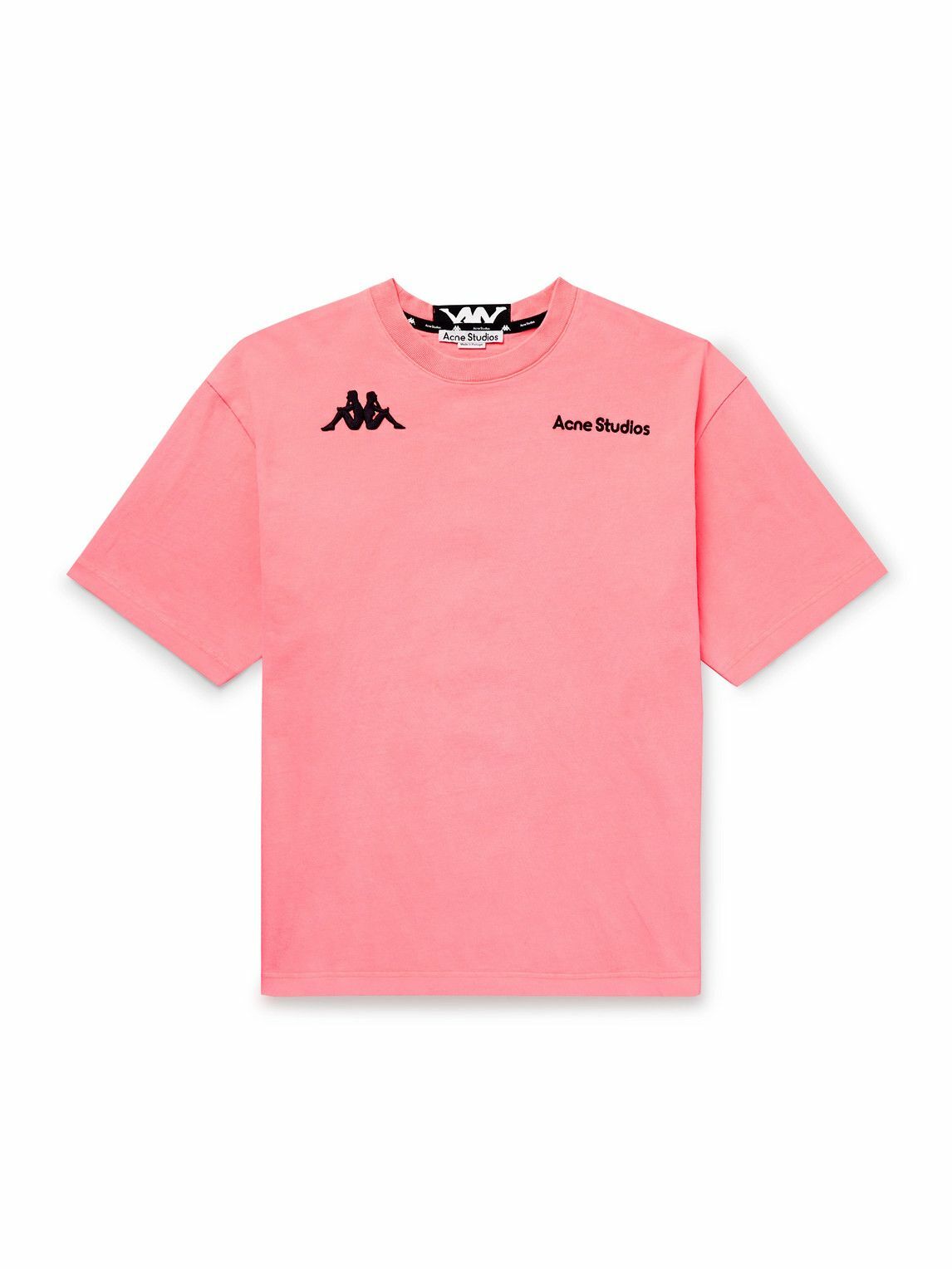 Acne Studios Multicolor Paneled Long Sleeve T-Shirt Acne Studios