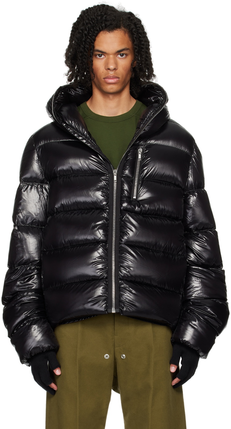 Rick Owens Black Porterville Sealed Down Jacket Rick Owens