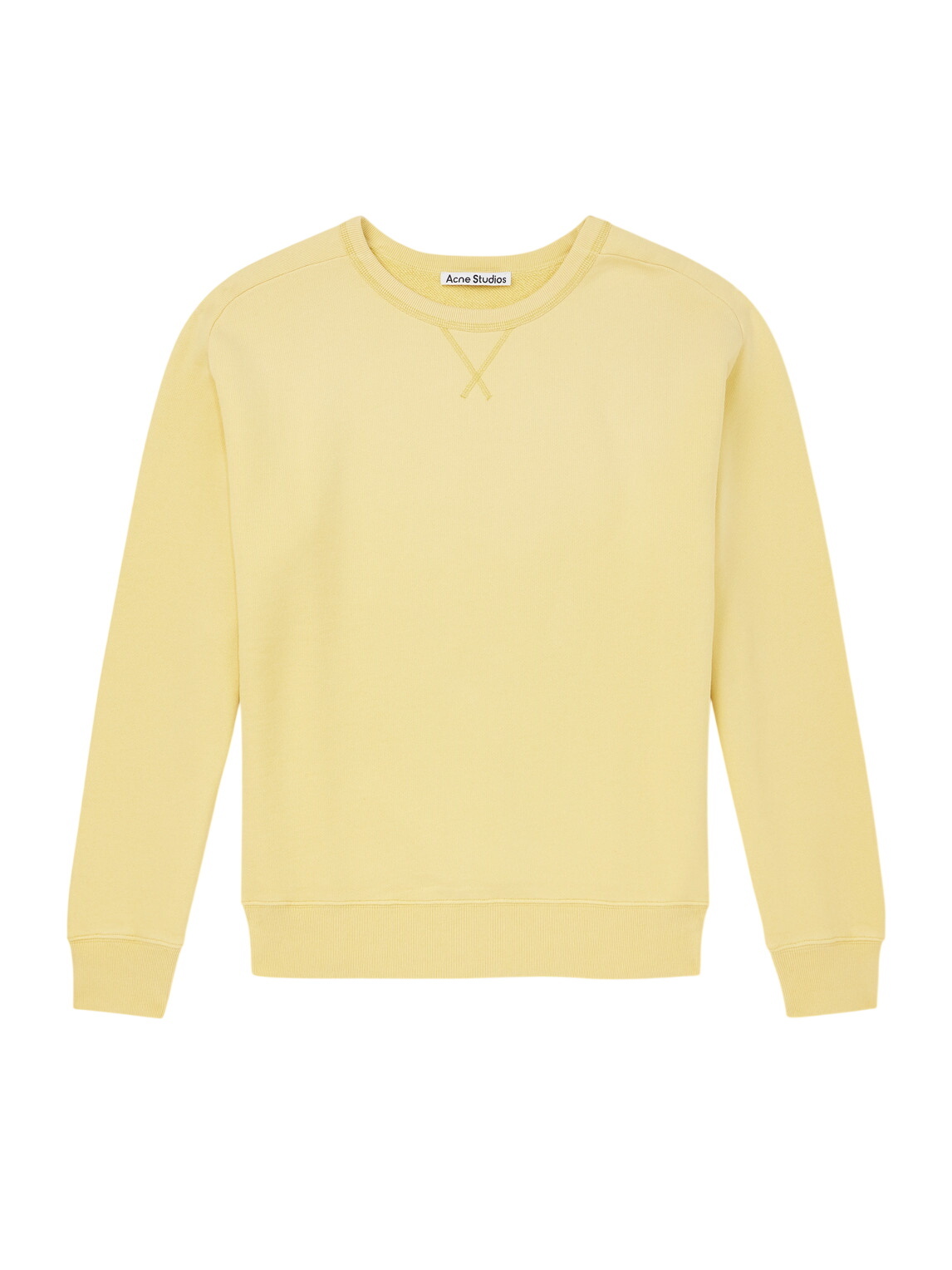 Acne Studios Fin Circle Logo Crew Sweat Acne Studios Acne Studios Fin Circle Logo Crew Sweat Acne Studios