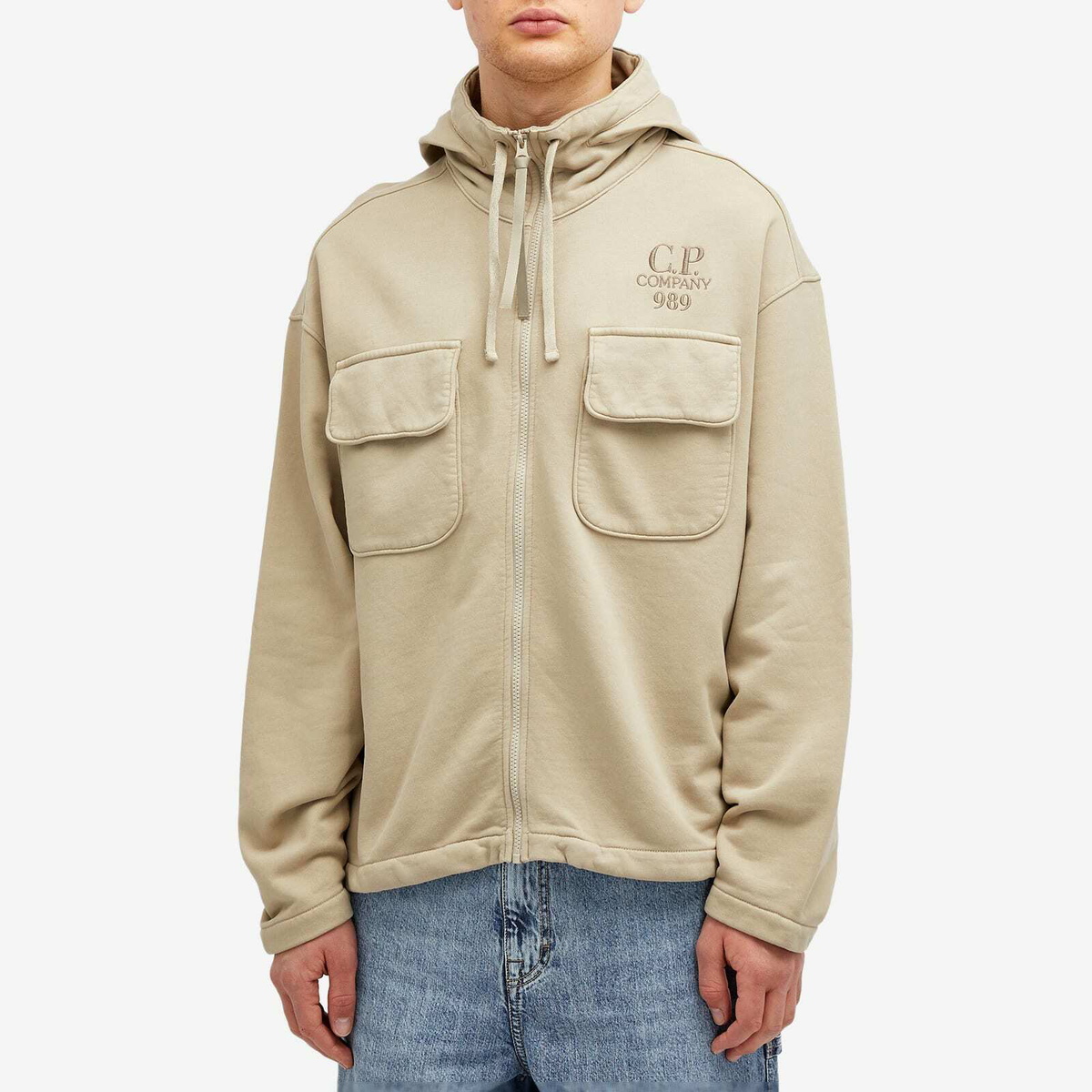 リアル Hooded Men's Company C.P. Utility Vintage in Sweatshirt トップス