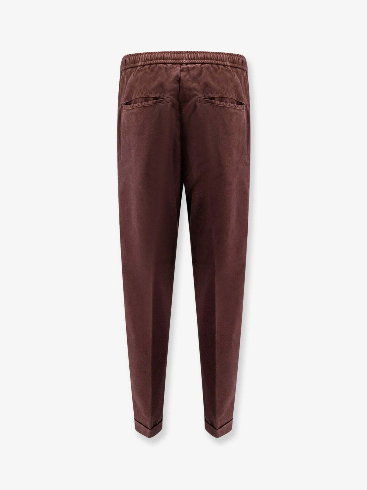 Nugnes 1920 Brown Trouser Mens Pant