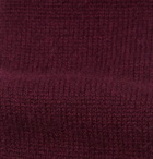 Brunello Cucinelli - 6.5cm Knitted Cashmere Tie - Men - Burgundy