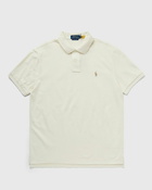 Polo Ralph Lauren Sskccmslm1 Short Sleeve Knit Beige - Mens - Polos