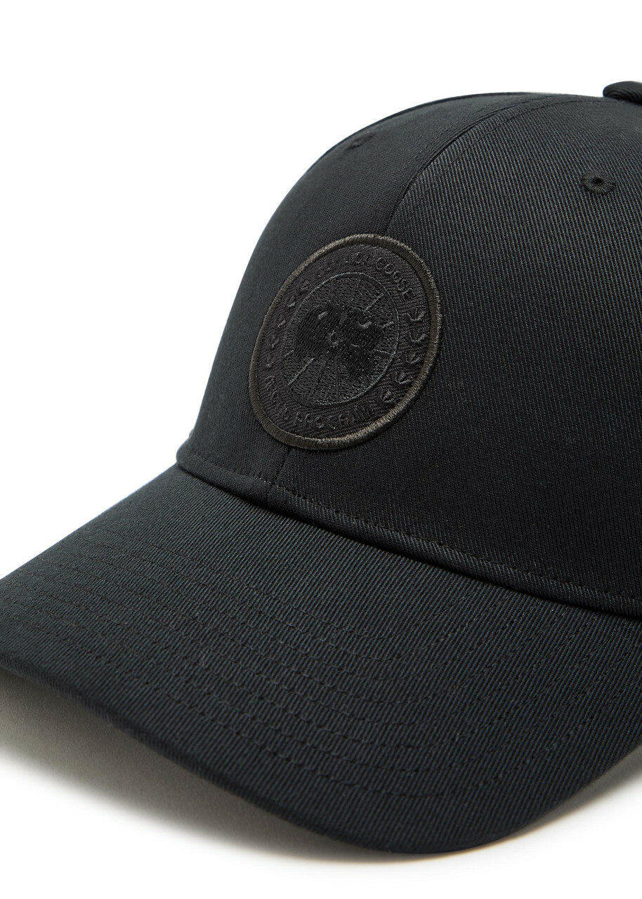 Canada Goose Arctic Logo-appliquéd Twill cap Black