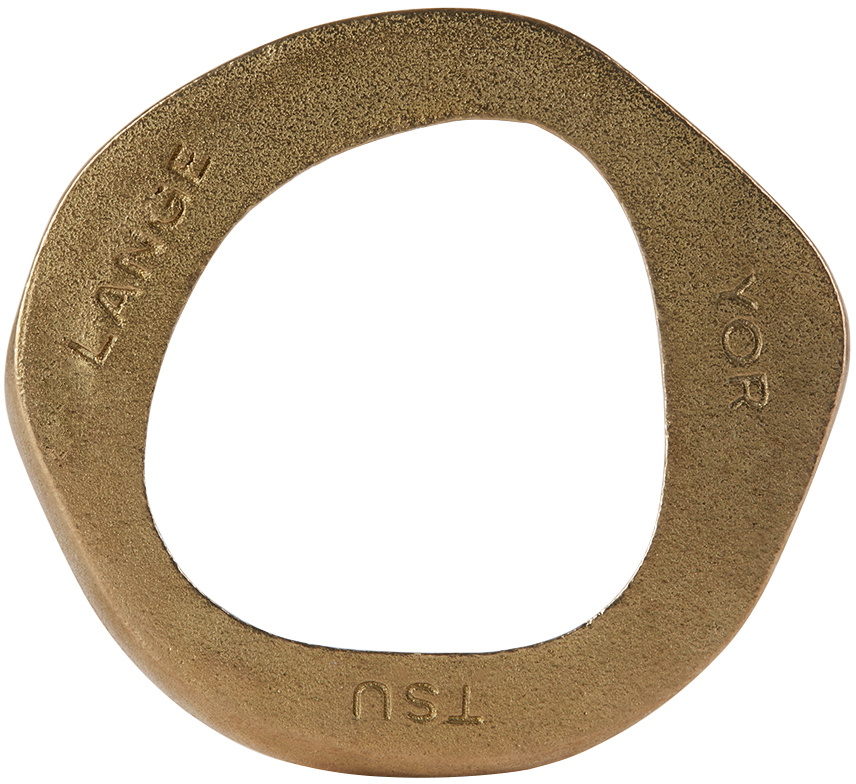 Tsu Lange Yor Brass Hand-Cast Small Bowl