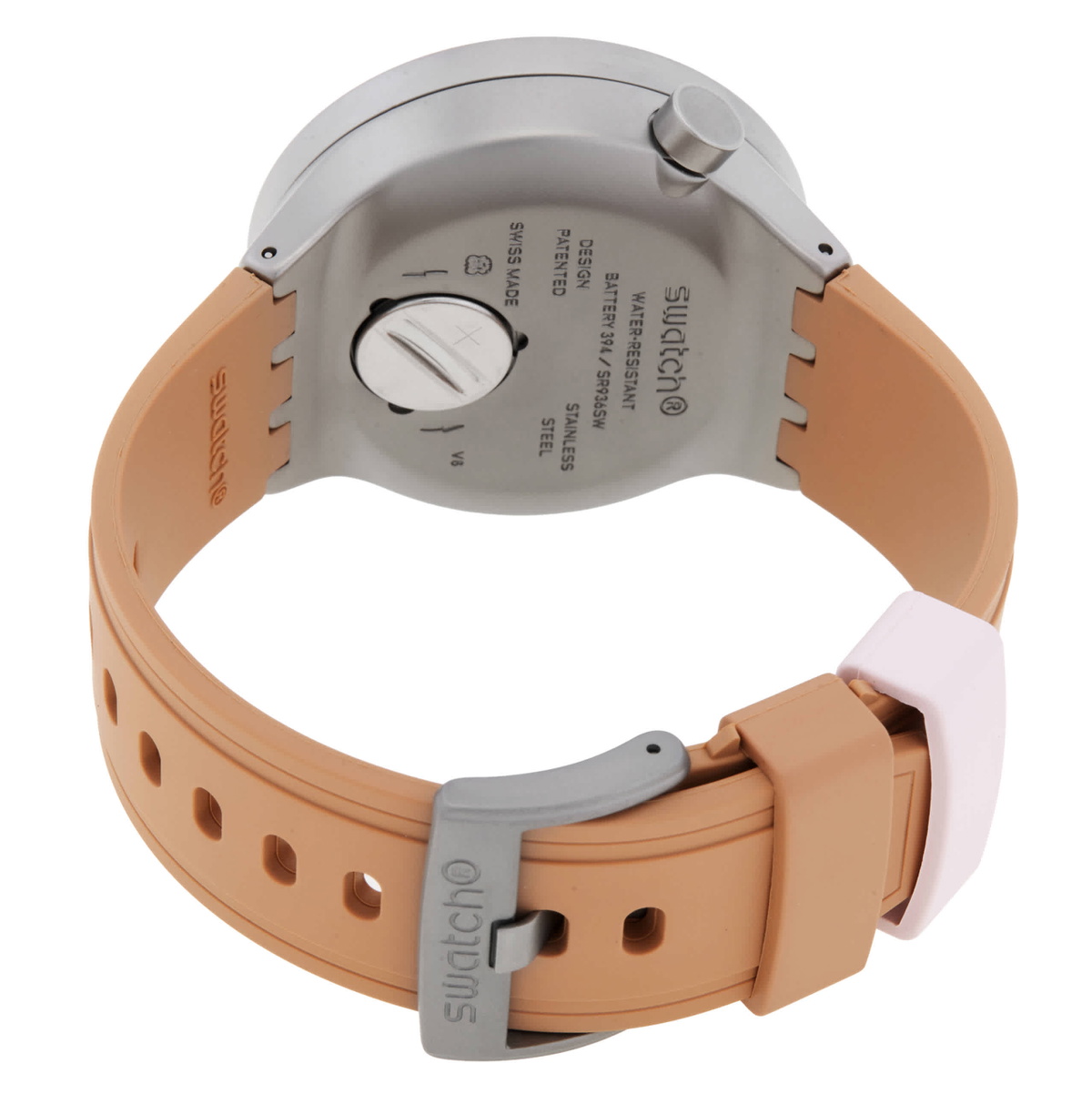 Swatch Terracotta Tide Quartz Unisex Watch SB07S119