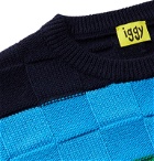 iggy - Striped Cotton-Jacquard Sweater - Multi