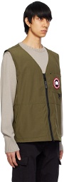 Canada Goose Khaki Canmore Vest