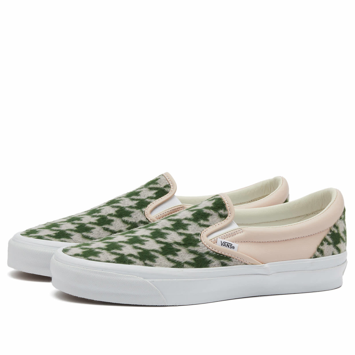 VANS★SLIP-ON REISSUE 98 LX★兼用★HOUNDSTOOTH BLUSH Men's shoes Vans Slip-On Reissue 98 LX Houndstooth Blush