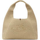 Marc Jacobs Beige 'The Crochet Sack' Tote